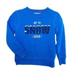 Boden Up to Snow Good Sweatshirt 8/9